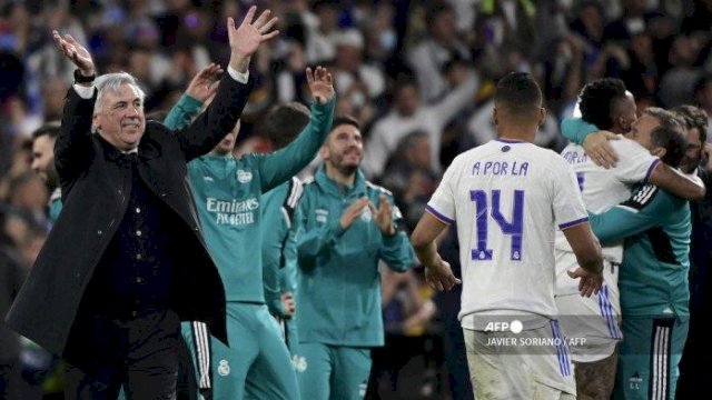 Real Madrid Sukses ke Final Liga Champions, Pelatih Juventus: Ancelotti Pelatih Luar Biasa 