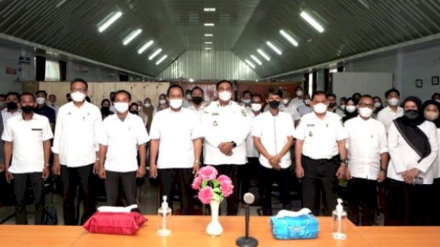 Puluhan Kades-Lurah di Maros Dilatih Kelola Perpustakaan&nbsp;