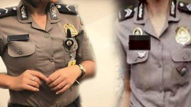 Ilustrasi Polwan.(F-INT)