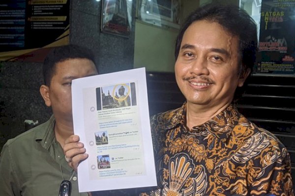 Bareskrim Polri Limpahkan Kasus Roy Suryo Posting Meme Patung Buddha Candi Borobudur Mirip Jokowi