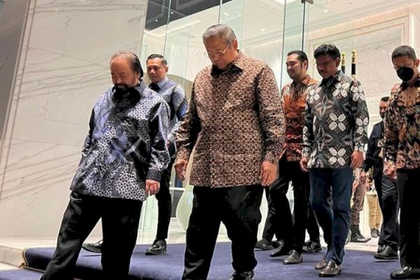 Prabowo Sudah, Sekarang Giliran SBY Temui Surya Paloh di NasDem Tower