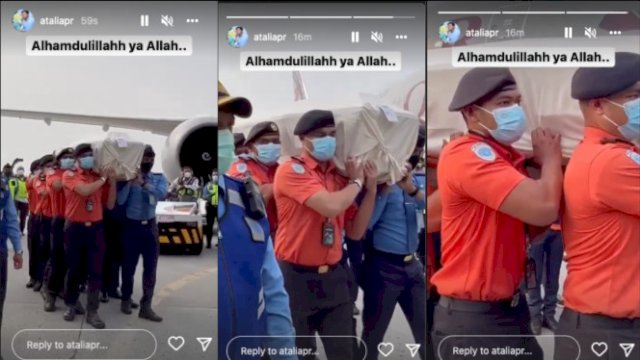 Jenazah Eril Tiba di Indonesia.(F-INT)