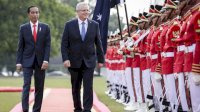 Tanpa Masker, Jokowi Terima Kunjungan PM Australia Terpilih Anthony Albanese di Istana Bogor