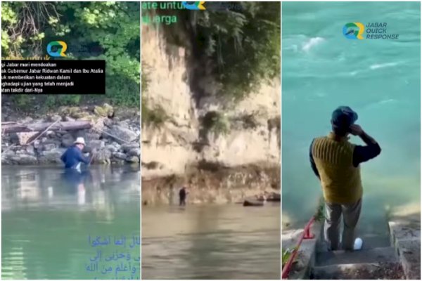 &#8220;Wahai Sungai Aare, Sebagai Sesama Makhluk Allah SWT, Aku Titipkan Jasad Anak Kami Kepadamu&#8221; Pesan Ridwan Kamil