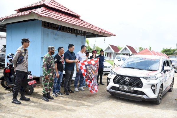 Peserta Benteng Kupa Wisata Rally Berhasil Finish di Topejawa, Langsung Disuguhi Kebudayaan Takalar