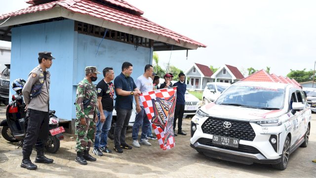 Peserta Benteng Kupa Wisata Rally Berhasil Finish di Topejawa, Langsung Disuguhi Kebudayaan Takalar