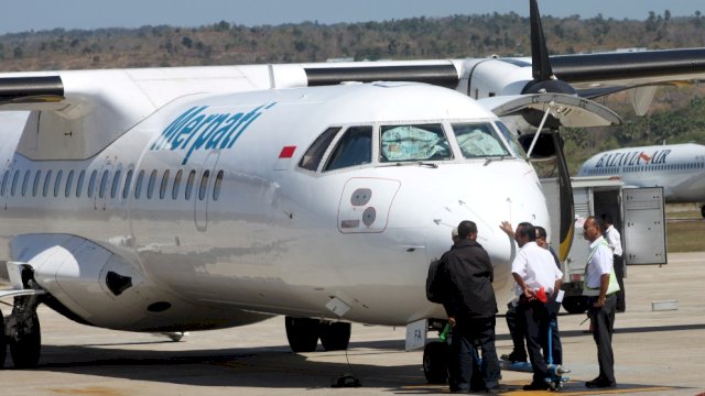 Ilustrasi Pesawat Merpati.(F-INT)