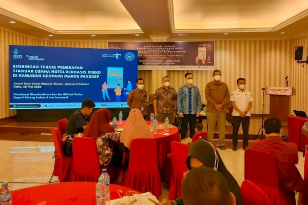 Kemenparekraf Bimbing Industri Hotel di Kawasan Geopark Maros