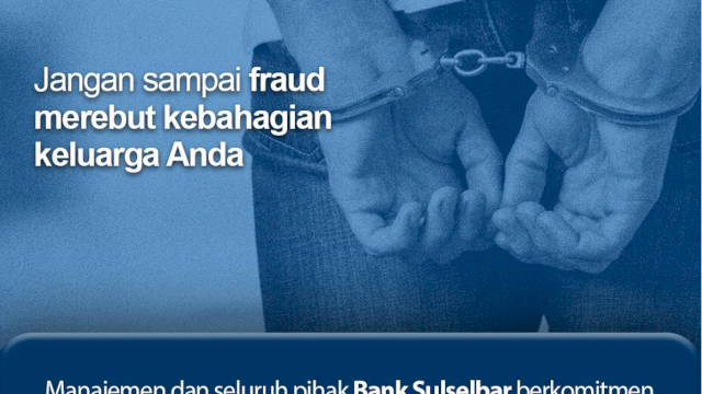 Bank Sulselbar Komitmen Terapkan Zero Tolerance For Fraud