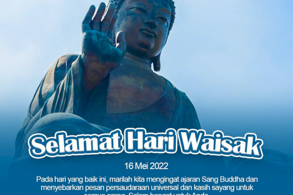 Bank Sulselbar Ucapkan Selamat Hari Raya Waisak