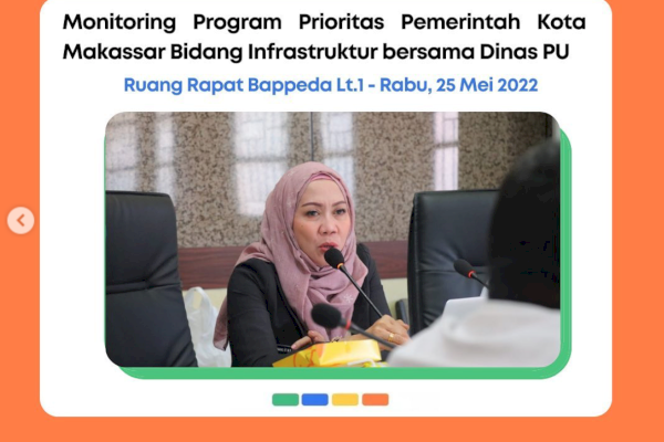 Bappeda Makassar Laksanakan Rapat Monitoring