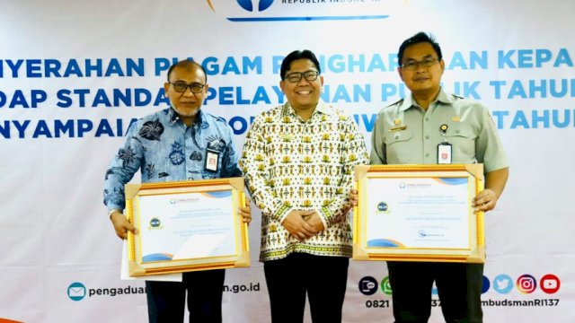 Terima Penghargaan Ombudsman RI, Kementan Raih Predikat Kepatuhan Tinggi Standar Pelayanan Publik