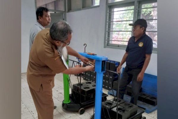 Metrologi Legal Disdag Makassar Kembali Rilis Hasil Tera Selama Mei 2022, Segini Jumlahnya