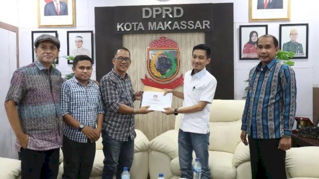 Ketua DPRD Makassar Rudianto Lallo, Kadis Dukcapil Muh.Hatim.