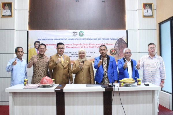 Kerjasama Dinas PTSP, Mahasiswa PPs UNM Lakukan Implementation Arragement di Takalar