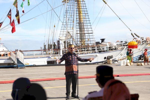 Pelepasan Muhibah Budaya Jalur Rempah oleh Sekda Kota Makassar