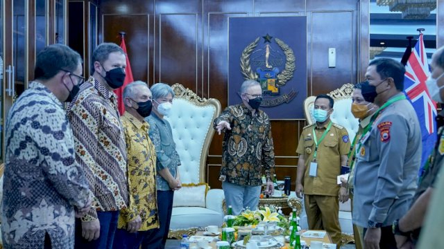 Bertemu dengan Gubernur Andi Sudirman, Albanese: Australia Akan Pererat Kerja Sama