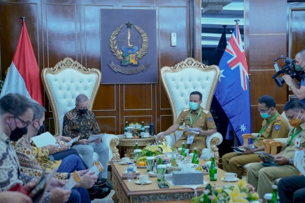 Pertemuan Singkat Gubernur Sulsel – PM Australia, ini yang Dibahas
