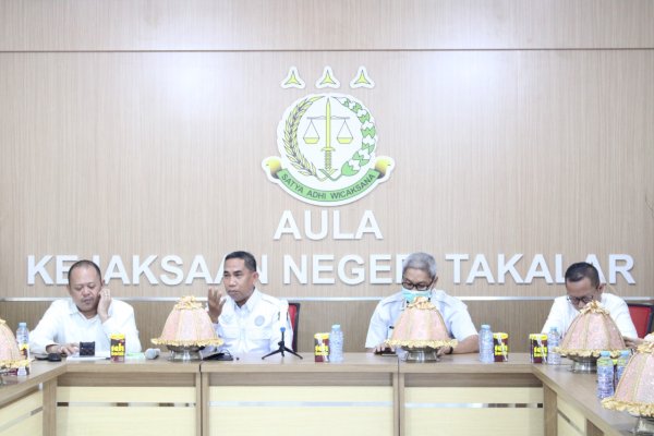 Ketua BNK Takalar- Kajari Bahas Pembangunan Bale RJ Rehabilitasi Narkotika