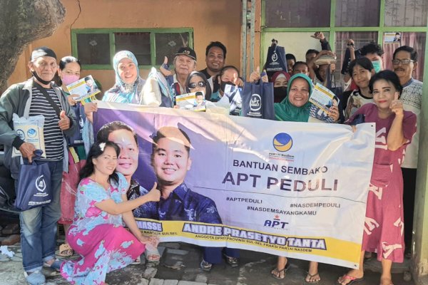 Ada Warga Mengeluh Saat Reses, Legilator NasDem Andre Tanta Langsung Kirim Bantuan Sembako ke Kampung Buyang