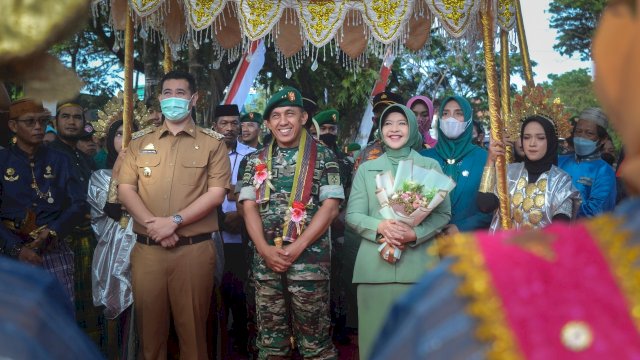 Pangdam Hasanuddin Kunker di Pangkep.