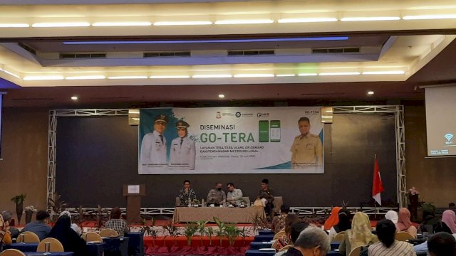 Kepala Disdag Makassar Arlin Ariesta Perkenalkan Aplikasi Go-Tera.