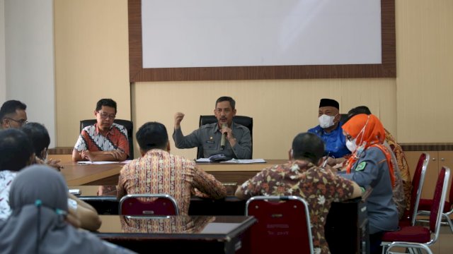 Sekda Firmanzah Pimpin Rapat Koordinasi Persiapan HUT Palopo ke-20