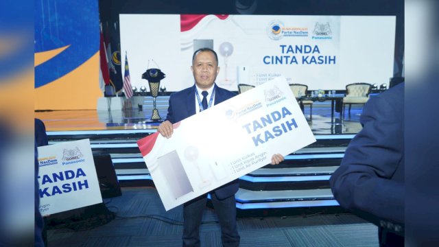 Bendahara DPW NasDem Sulsel, Muhammad Sadar.