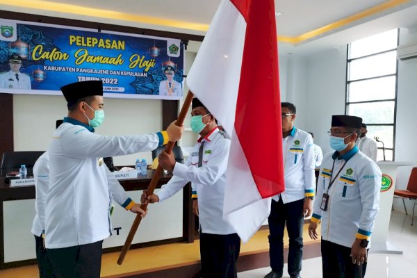 Pelepasan 138 CJH dari Pangkep, Bupati Yusran: Fokus Ibadah