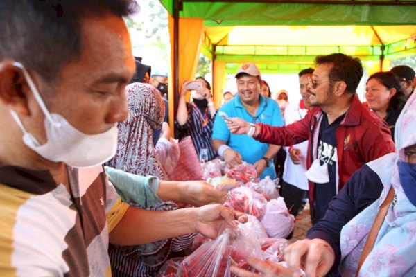 Mentan Pastikan Pasar Murah di TTIC Dilakukan Secara Rutin