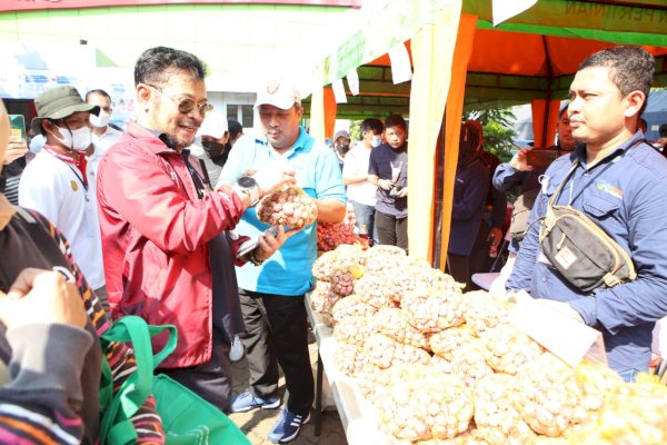 Kementan Gelar Pasar Murah Bawang dan Cabai di TTIC Pasar Minggu