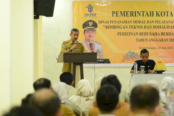 Dorong Realisasi Investasi Pelaku Usaha, DPMPTSP Palopo Gelar Bimtek OSS