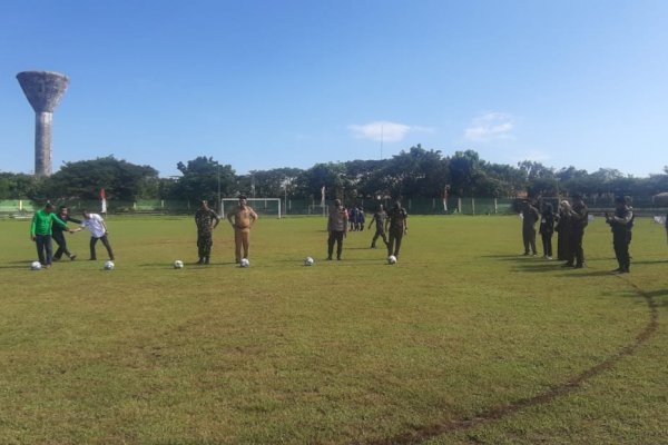 Pembukaan Liga Santri, 4 Ponpes Pangkep Lakoni Pertandingan Perdana