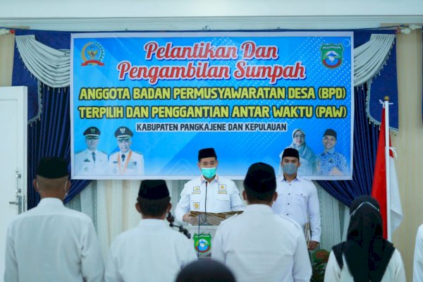 Bupati Pangkep Yusran Harap Sinergi BPD dan Pemdes Wujudkan Kesejahteraan Masyarakat