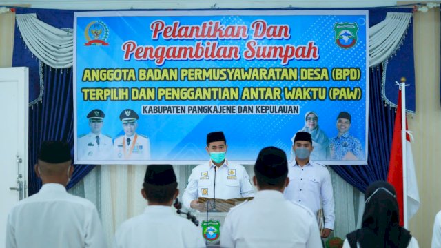 Bupati Pangkep Yusran Harap Sinergi BPD dan Pemdes Wujudkan Kesejahteraan Masyarakat