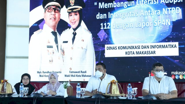 Dinas Kominfo Makassar Gelar Bimtek SP4n LAPOR.