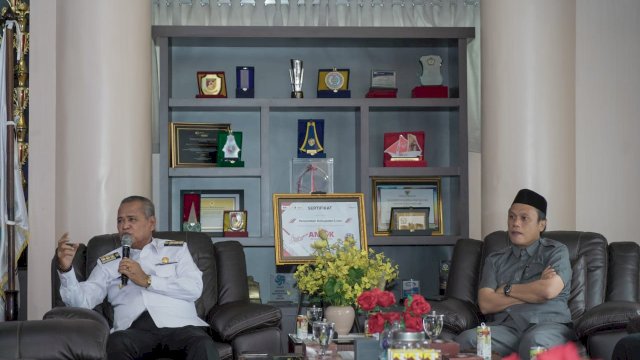 Dihadapan Bupati Basmin Mattayang, Kadis PUPR Luwu Paparkan System Monitoring Infrastruktur Berbasis Teknologi Digital