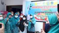 Cegah Stunting, Ketua TP PKK Takalar Irma Andryani Launching Dashat di Kampung Berkualitas