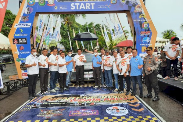 Kapolda Sulsel Resmi Lepas Peserta Kejurnas and Fun Wisata Rally Benteng Kupa Putaran Pertama