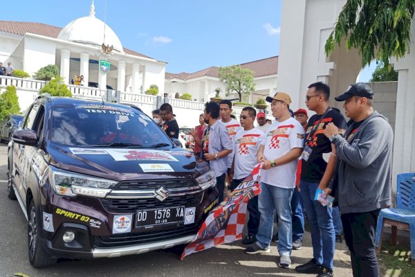 Didatangi Peserta Kejurnas Benteng Kupa Wisata Rally, Bupati Pangkep Perkenalkan Potensi Daerahnya