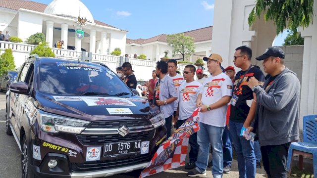 Didatangi Peserta Kejurnas Benteng Kupa Wisata Rally, Bupati Pangkep Perkenalkan Potensi Daerahnya