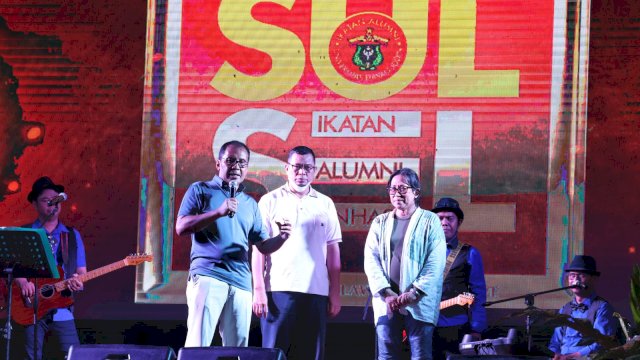 Danny Pomanto Kenalkan Logo dan Slogan IKA Unhas Sulsel.(F-Humas)