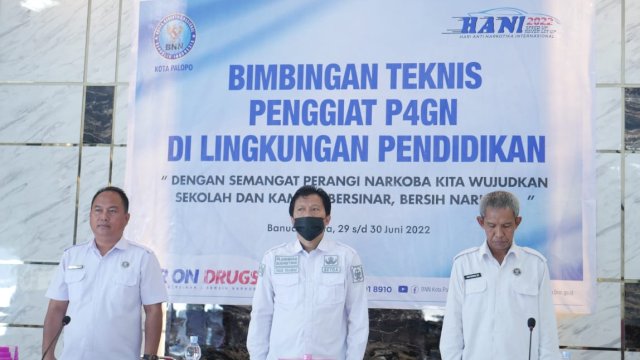 Bimtek Penggiat P4GN di Palopo, Ishaq Iskandar: Penyalahgunaan Narkoba Sangat Memprihatinkan