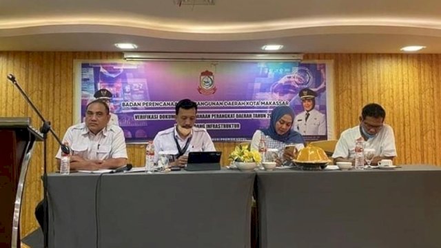 Bappeda Makassar Laksanakan Kegiatan Verifikasi Documen Perencanaan Tahun 2023