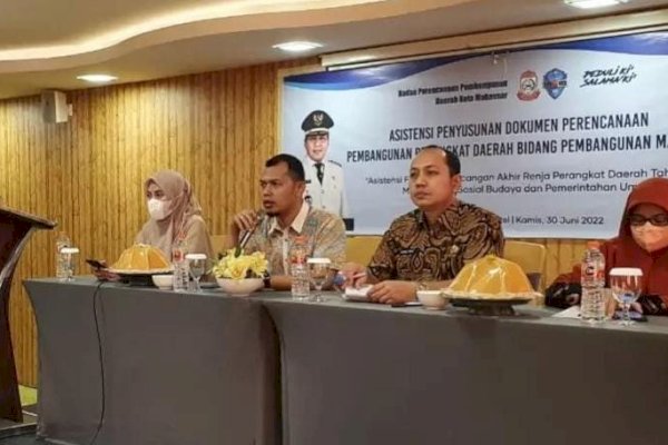 Bappeda Makassar Asistensi Penyusunan Dokumen Perancanaan Pembangunan Daerah 2023