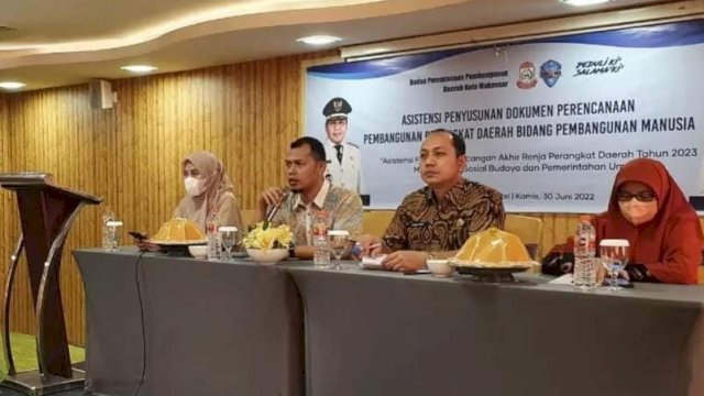 Bappeda Makassar Asistensi Penyusunan Dokumen Perancanaan Pembangunan Daerah 2023