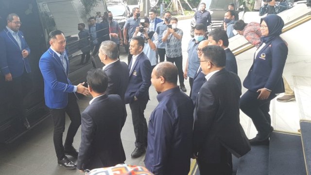 AHY Kembali Temui Surya Paloh, Jadi Kunjungan Ketiganya Bertemu NasDem.