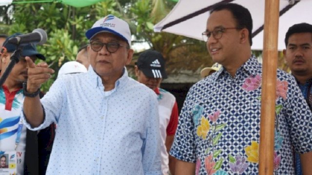 M Taufik dengan Anies Baswedan.(F-INT)