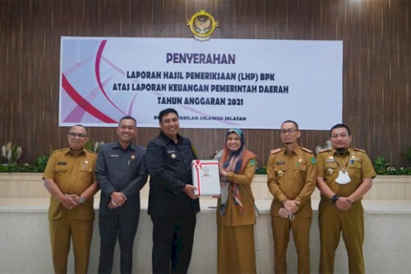 Hebat! Pemkab Maros Raih Opini WTP 9 Kali Berturut-turut