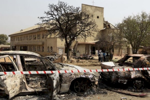Puluhan Orang Tewas dalam Serangan di Gereja Katolik